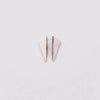 Triangle Sliver Horn Earrings (1.5&quot; L) - Assorted