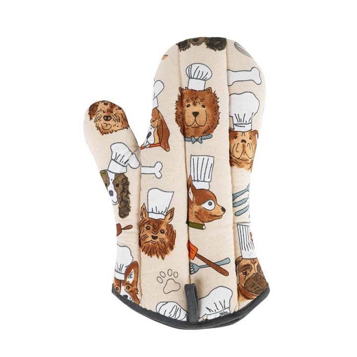 Dog Chefs Cotton Oven Mitt (11" L)
