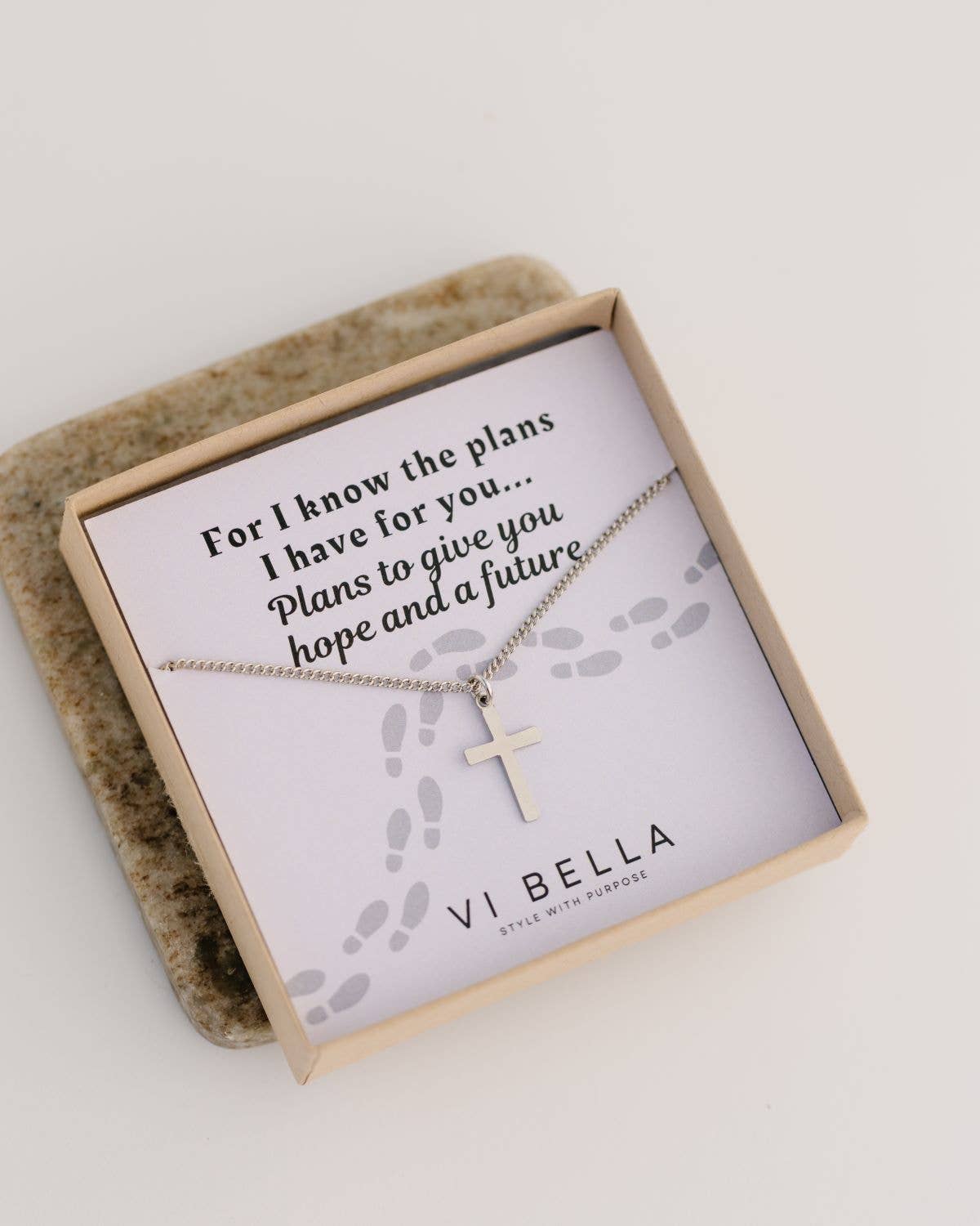 Stainless Steel Cross Necklace