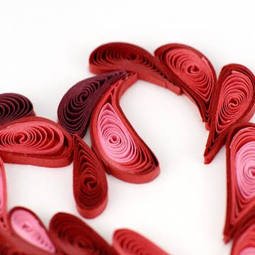 A Toast to Love Quilled Card