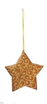 Batik Christmas Cookie Ornament - Assorted