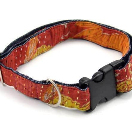 Kantha Dog Collar - Assorted