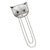 Capiz Shell Cat Face Bookmark - Assorted