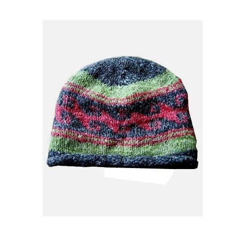 Hemp &amp; Wool Natural Dye Roll Hat - Assorted