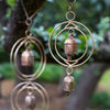 4-Bell Loop Brass &amp; Iron Chime