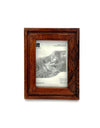 Etched Natural Mahogany Frame (2.5&quot; x 3.5&quot;)