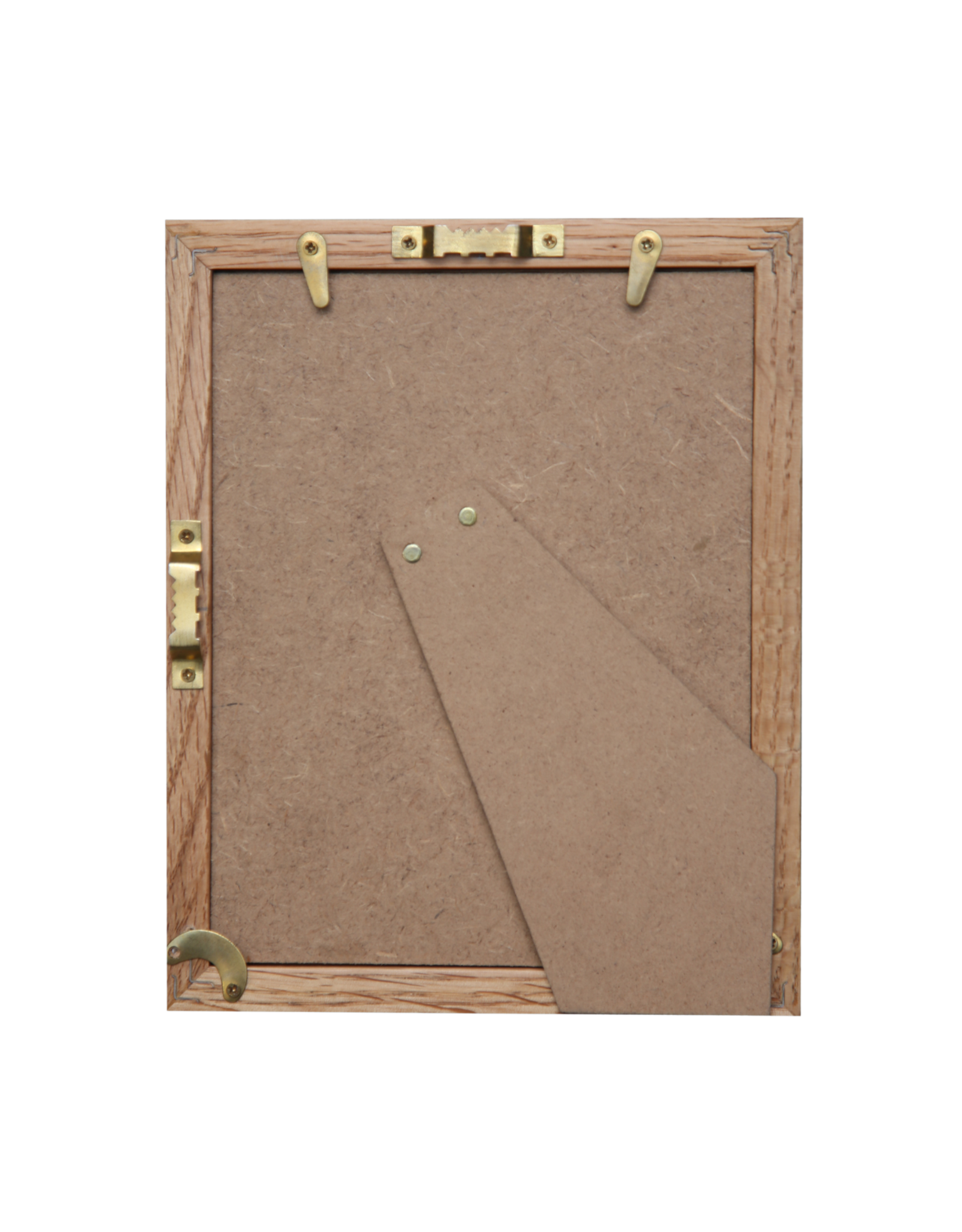 Etched Natural Red Oak Frame (5&quot; x 7&quot;)