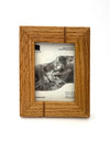 Striped Natural Red Oak Frame (2.5&quot; x 3.5&quot;)