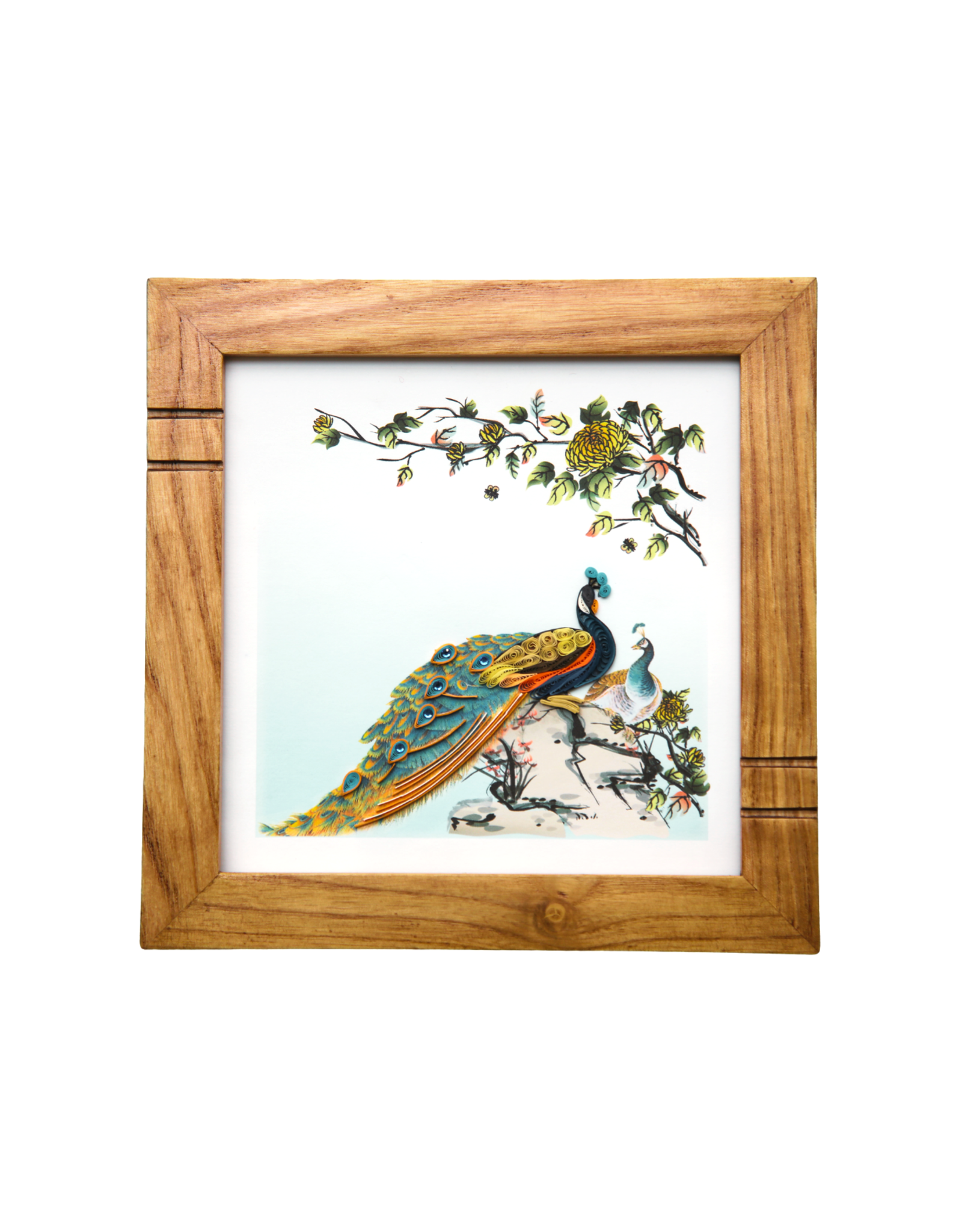 Striped Natural Red Oak Frame (6&quot; x 6&quot;)
