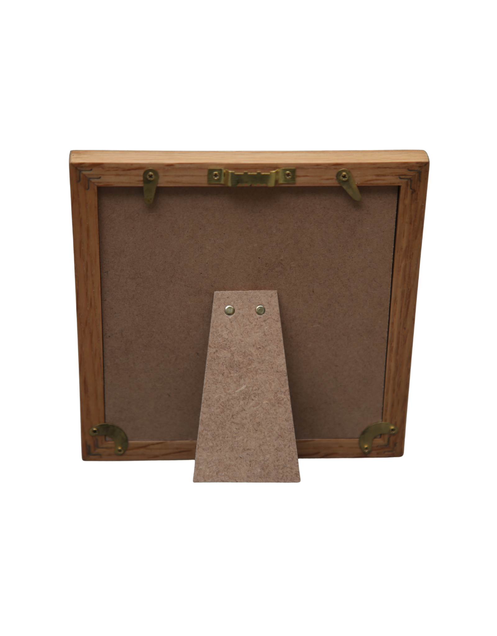 Striped Natural Red Oak Frame (6&quot; x 6&quot;)