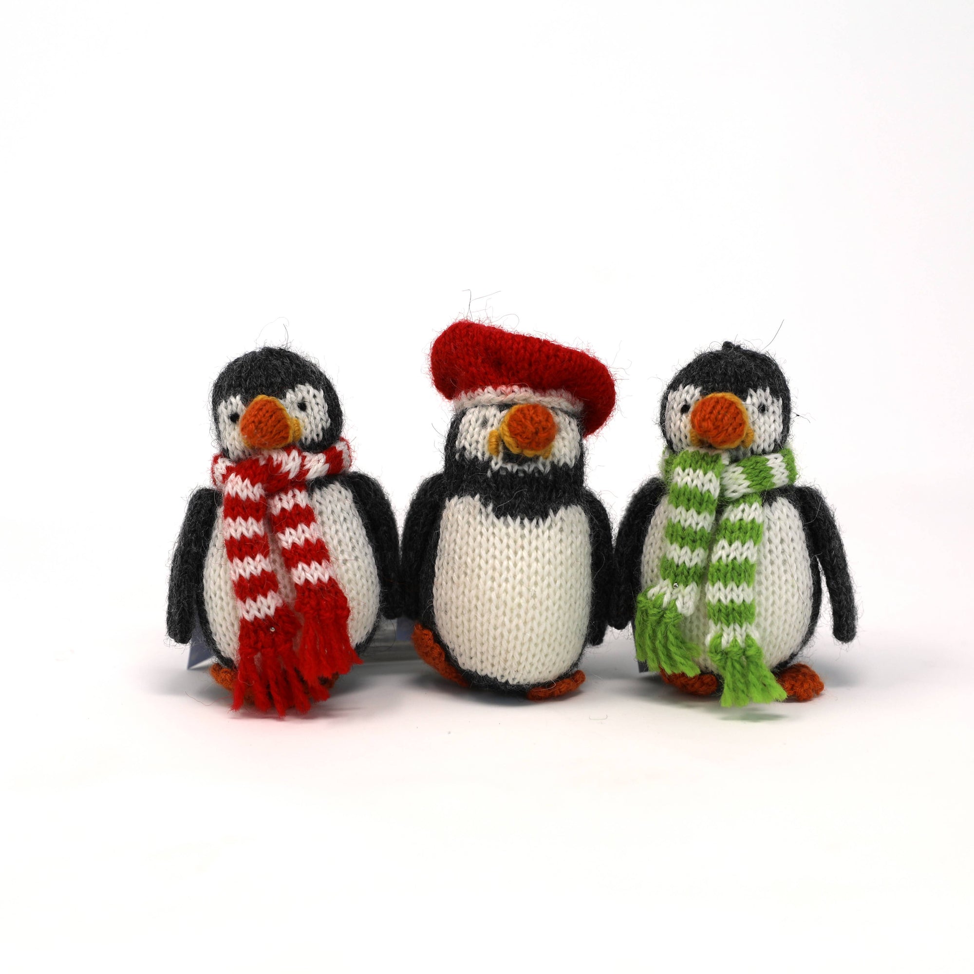 Handmade Knit Puffin Ornament - Fair Trade