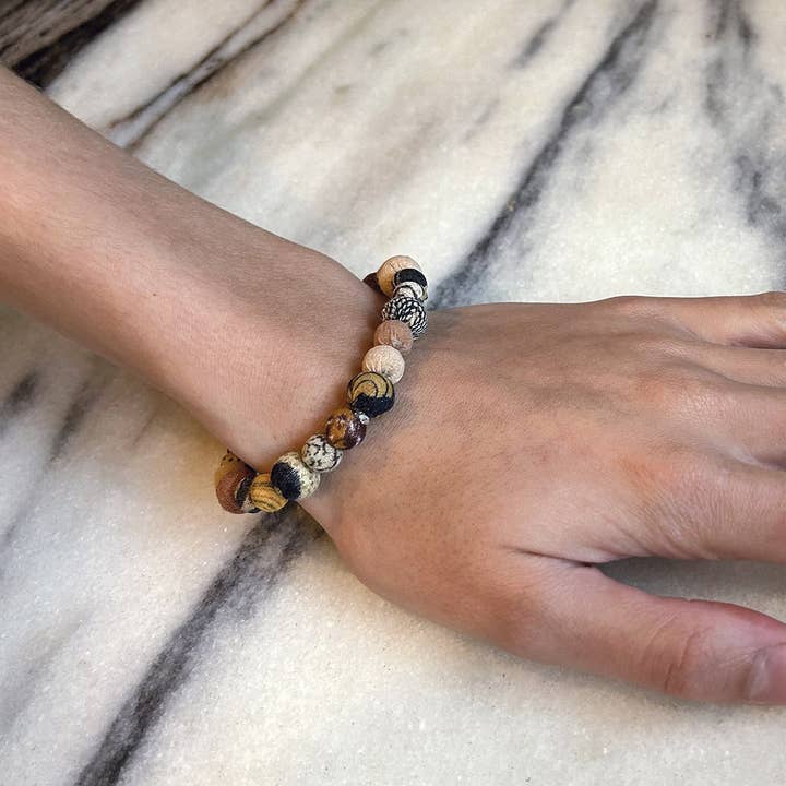 Desertscape Kantha Bracelet
