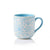 Snowflake Painted Ceramic Mug