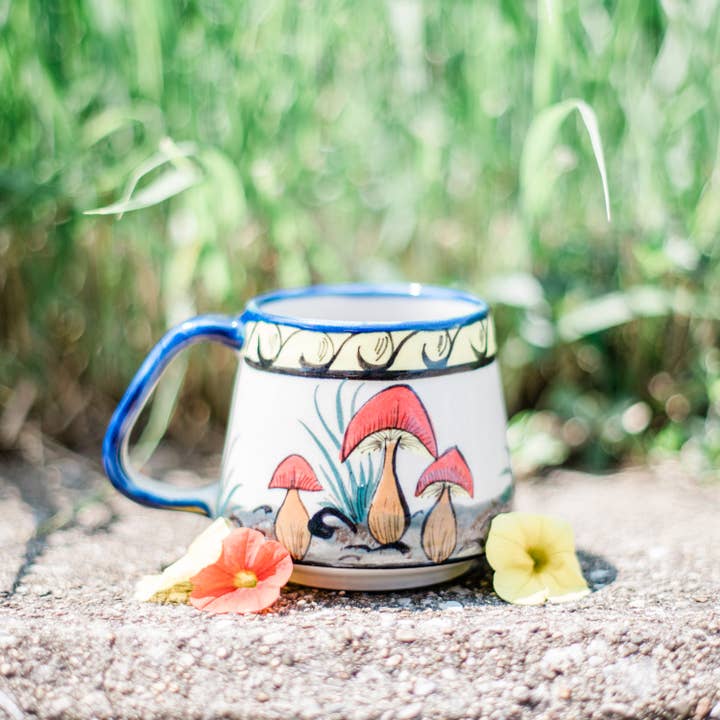 Ceramic Mushroom Mug
