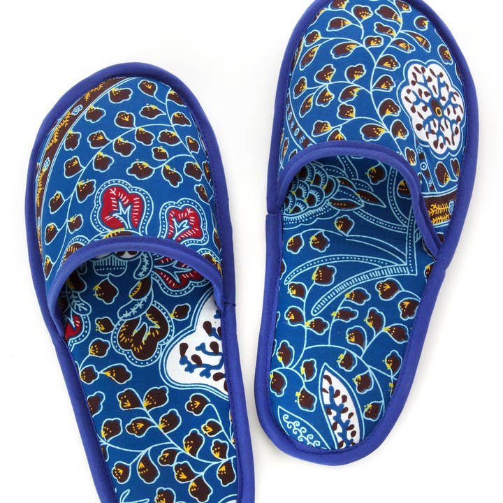 Ankara Cloth Slipper, Large - Assorted