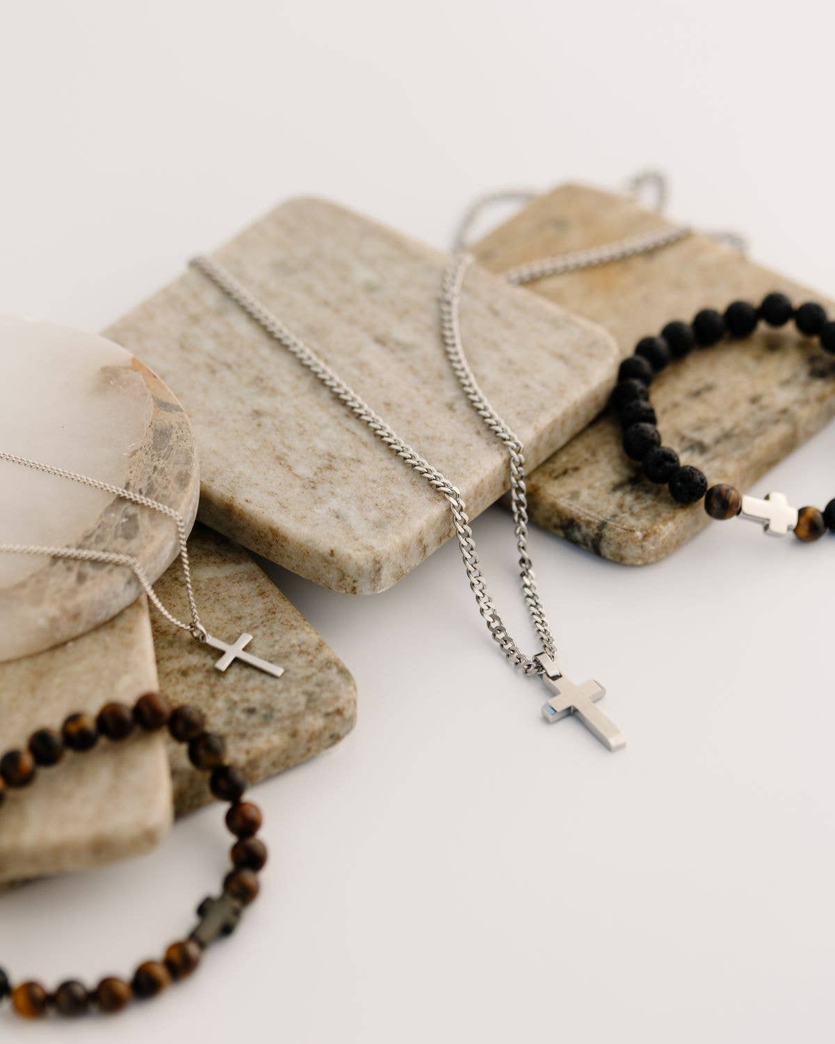 Stainless Steel Cross Necklace