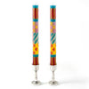 Carousel Handpainted Pillar Candle (4&quot; H)