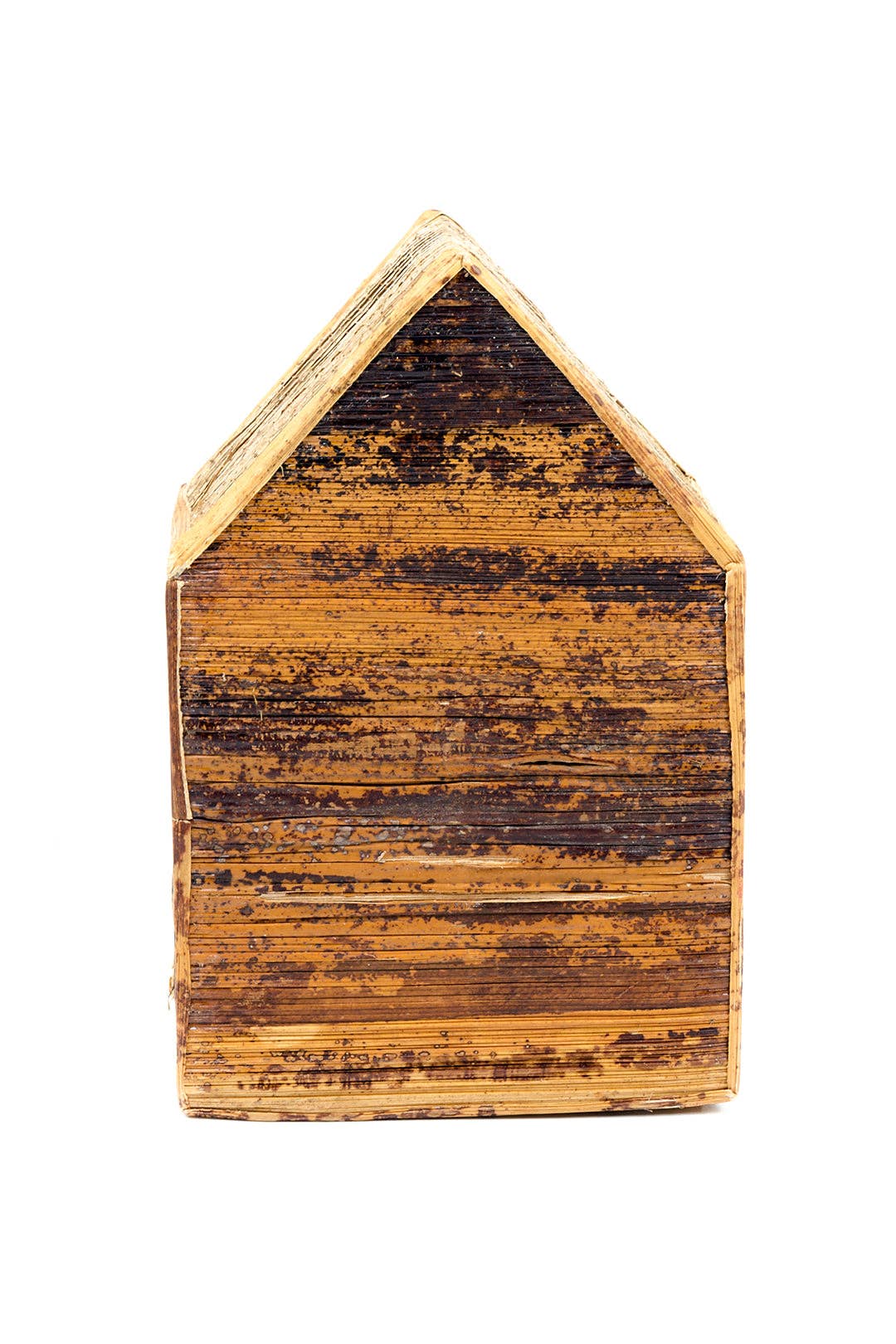 Banana Fiber Single Door Stable Nativity Scene
