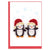 Quilled Penguins Gift Enclosure Mini Card