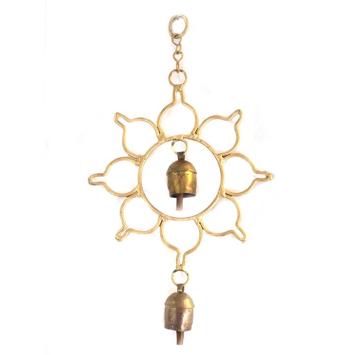 Sunrise Recycled Metal Wind Chime