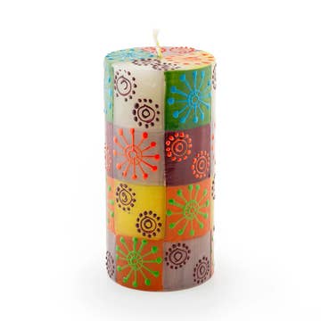 Magic Garden Pillar Candle
