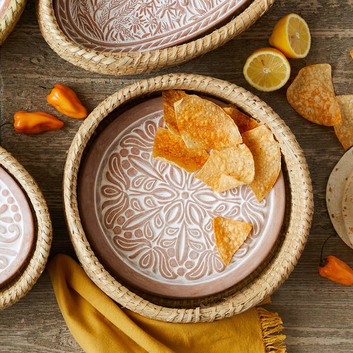 Lotus Terracotta/Kaisa Grass Bread Warmer