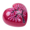 Red Heart Tree Acacia Kisii Stone, Large