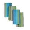 Rainfall Greens Handwoven Cotton Napkin (16&#39; X 16&quot;) - Set of 4