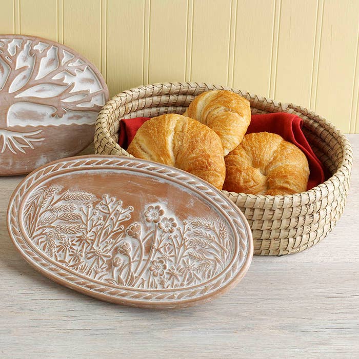 Kaisa And Terracotta Spring Meadow Bread Warmer