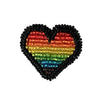 Beaded Heart Pin (2&quot; L)