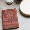 Moon Phase Leather Embossed Journal