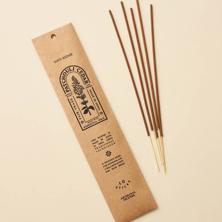 Patchouli Cedar Incense, 10 Sticks