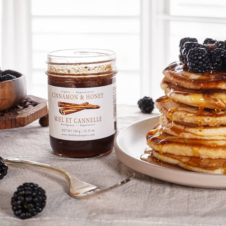 Organic Cinnamon And Honey 12.35oz