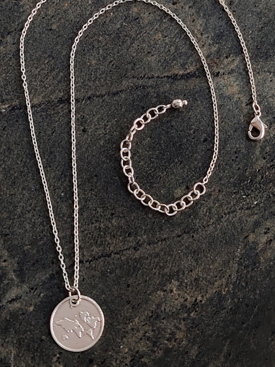 Globe Pendant Necklace