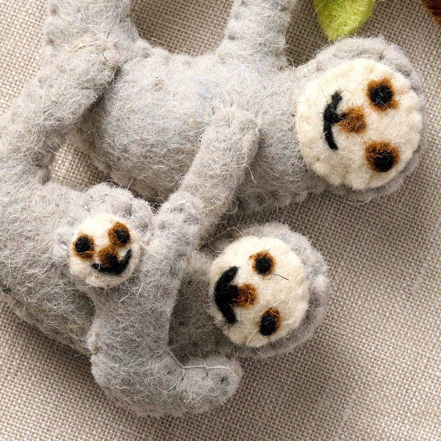 Sloth Family Ornament