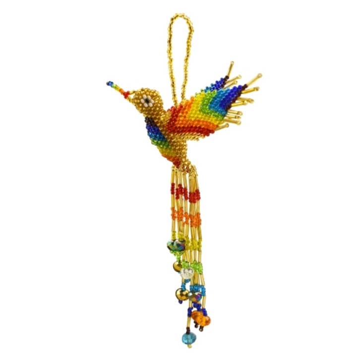 Hummingbird Crystal/Beads Ornament