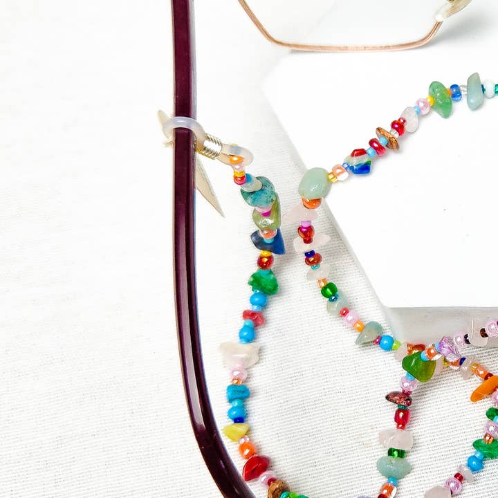 Chunky Bead Eyeglass Holder