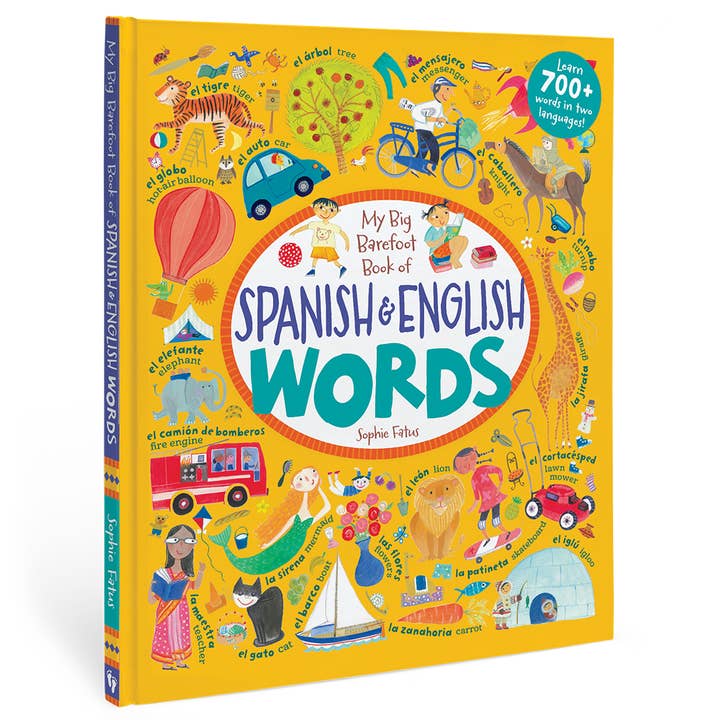 Spanish And English Words Book