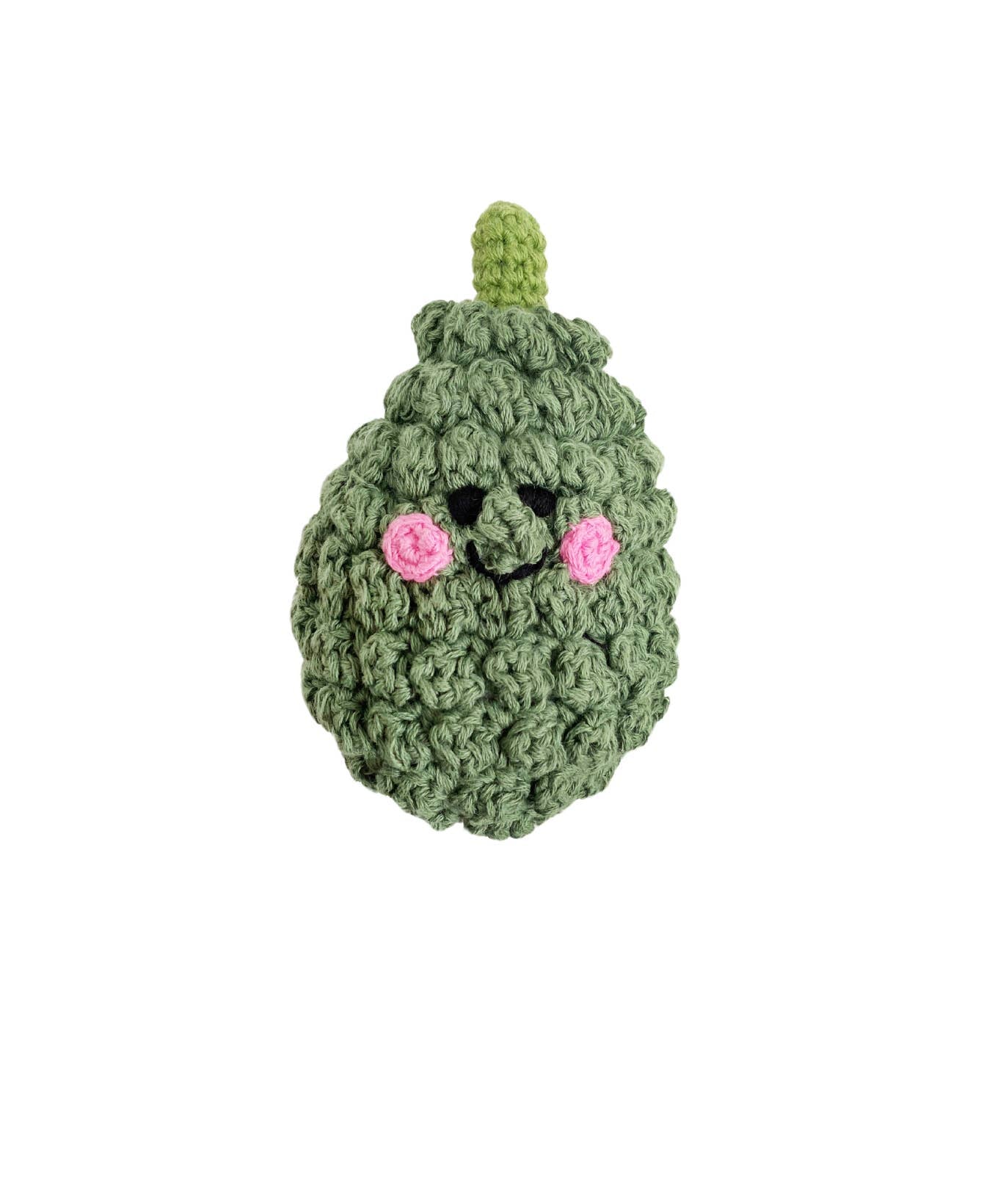 Crocheted Acorn Squash Rattle – Handmade &amp; Fair Trade