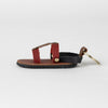 Leather Sandal Keychain (3&quot; L)