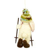 Bunny Camper Felt Ornament
