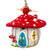 Forest Mushroom Felt Birdhouse