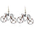 Wire Bicycle Earrings