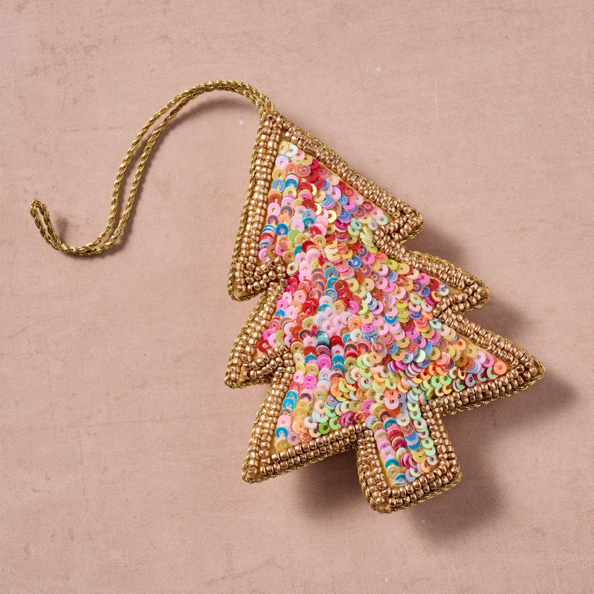 Sequin Tree Ornament
