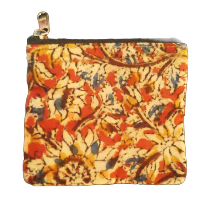 Kalamkari Cotton Coin Purse