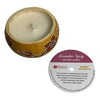 Natural Lavender Gourd Floral Candle