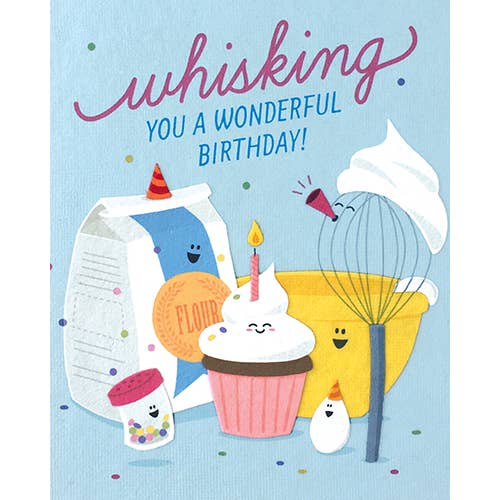 Whisking Birthday Card