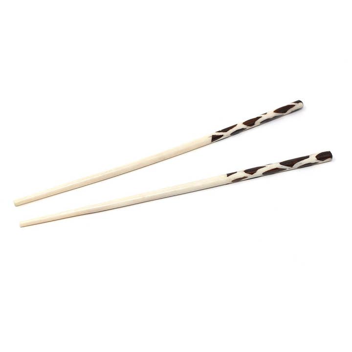 Bone and Batik Chopsticks