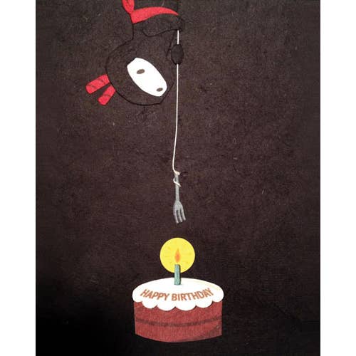 Ninja Birthday Card