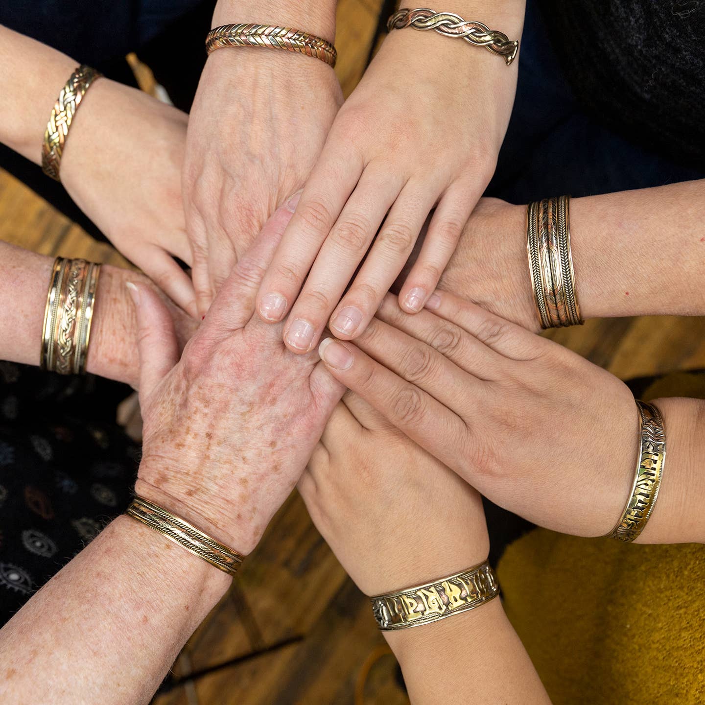 Healing Genie Twisted Cuff Bracelet